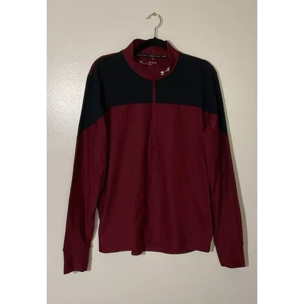 UNDER ARMOUR | Mens  Qualifier Run Half Zip Long Sleeve | Size XL